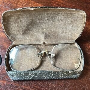 Antique Pince Nez 1/10 12k Gold Filled Eyeglasses